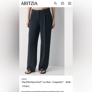 aritzia effortless pant